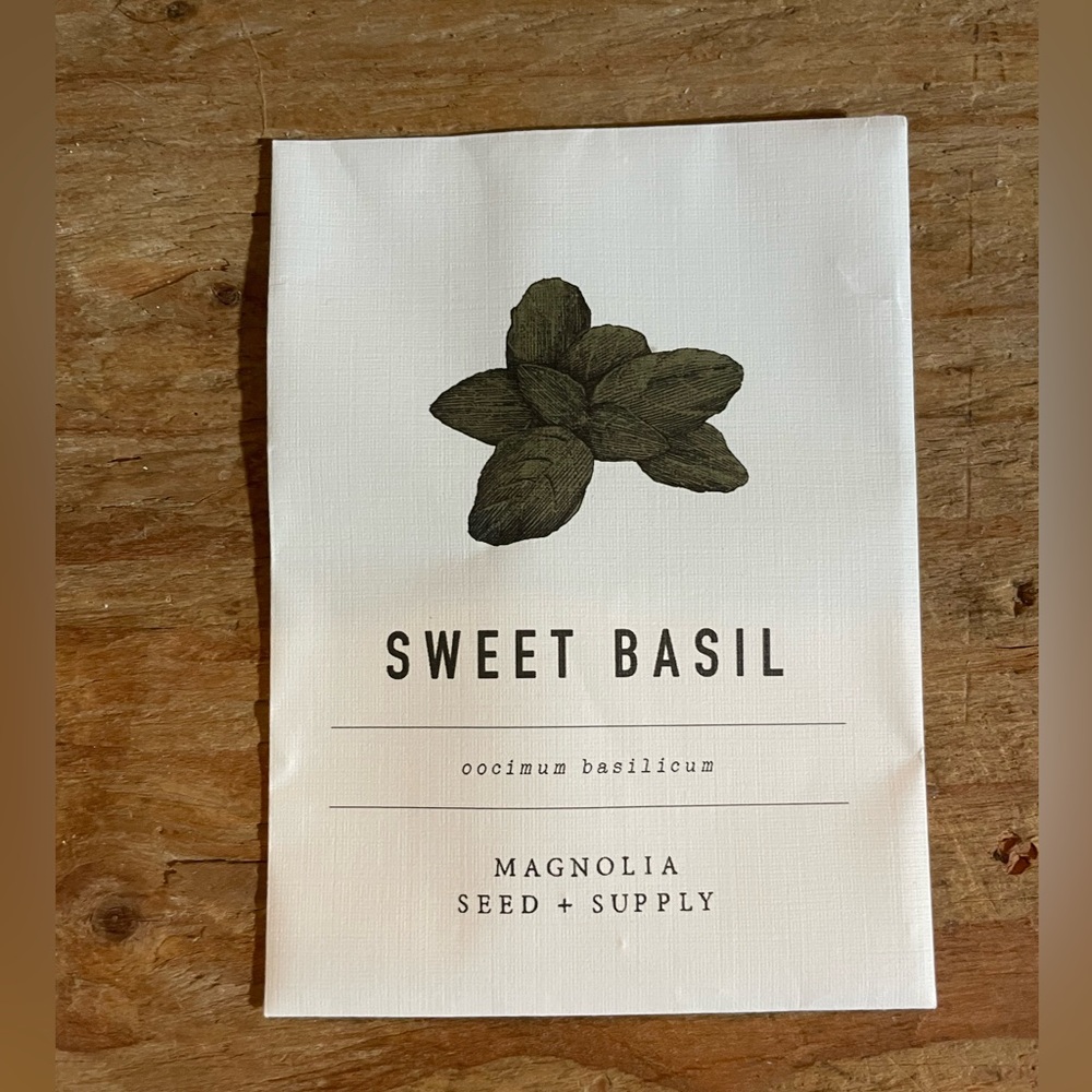 Magnolia seed + supply sweet basil seeds